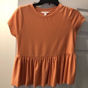 Orange blouse